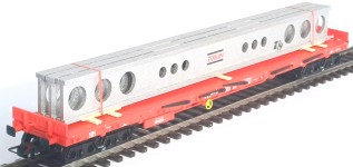 Loewe 2464 - H0 - System-Hallenträger Züblin, 200 mm